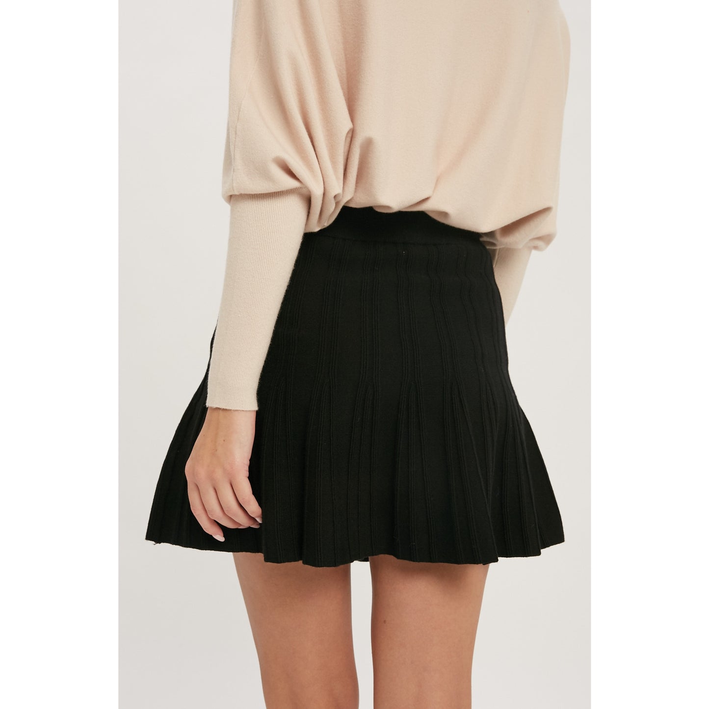 Fit & Flare Mini Skirt