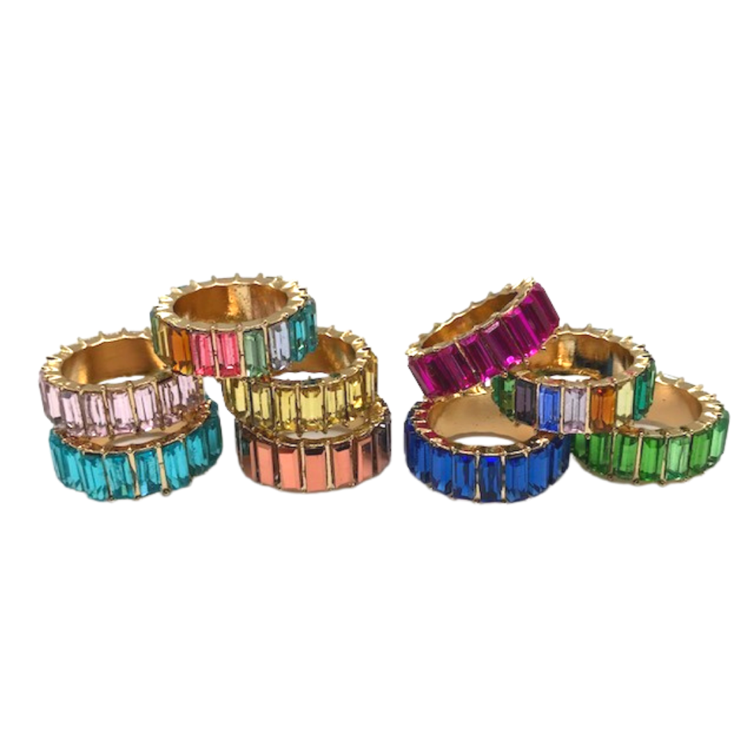 Jeweled Stack Ring