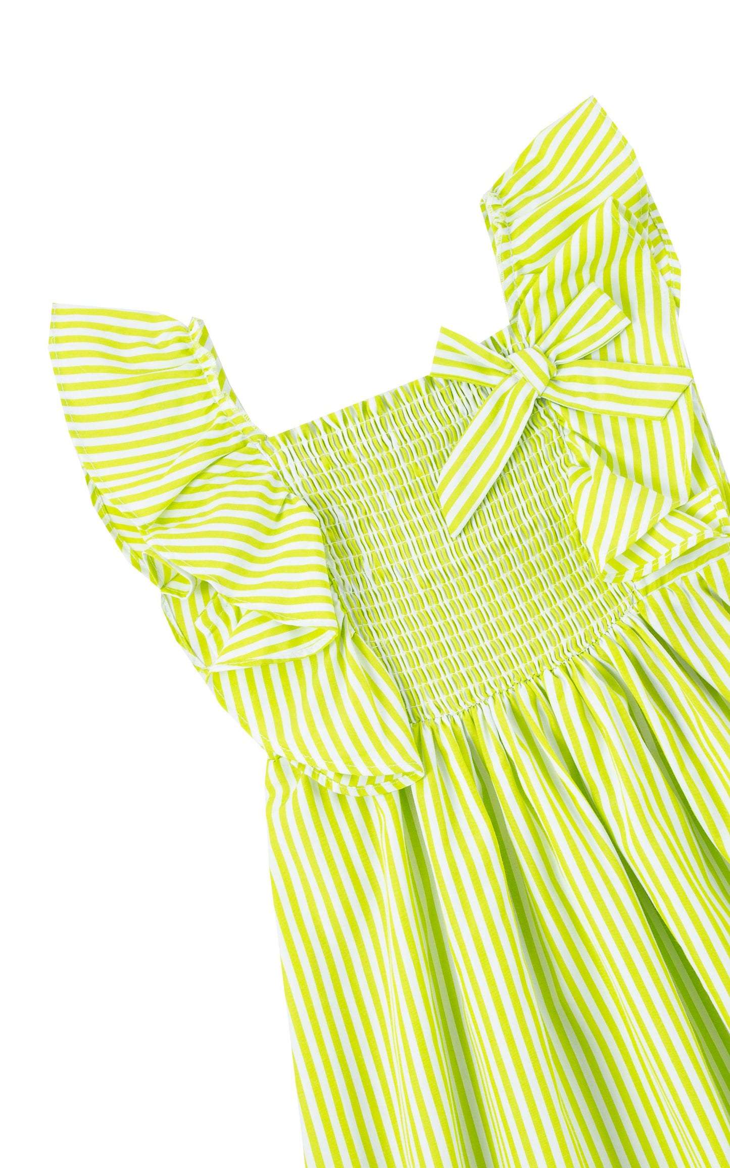 Smocked Flounce Dress