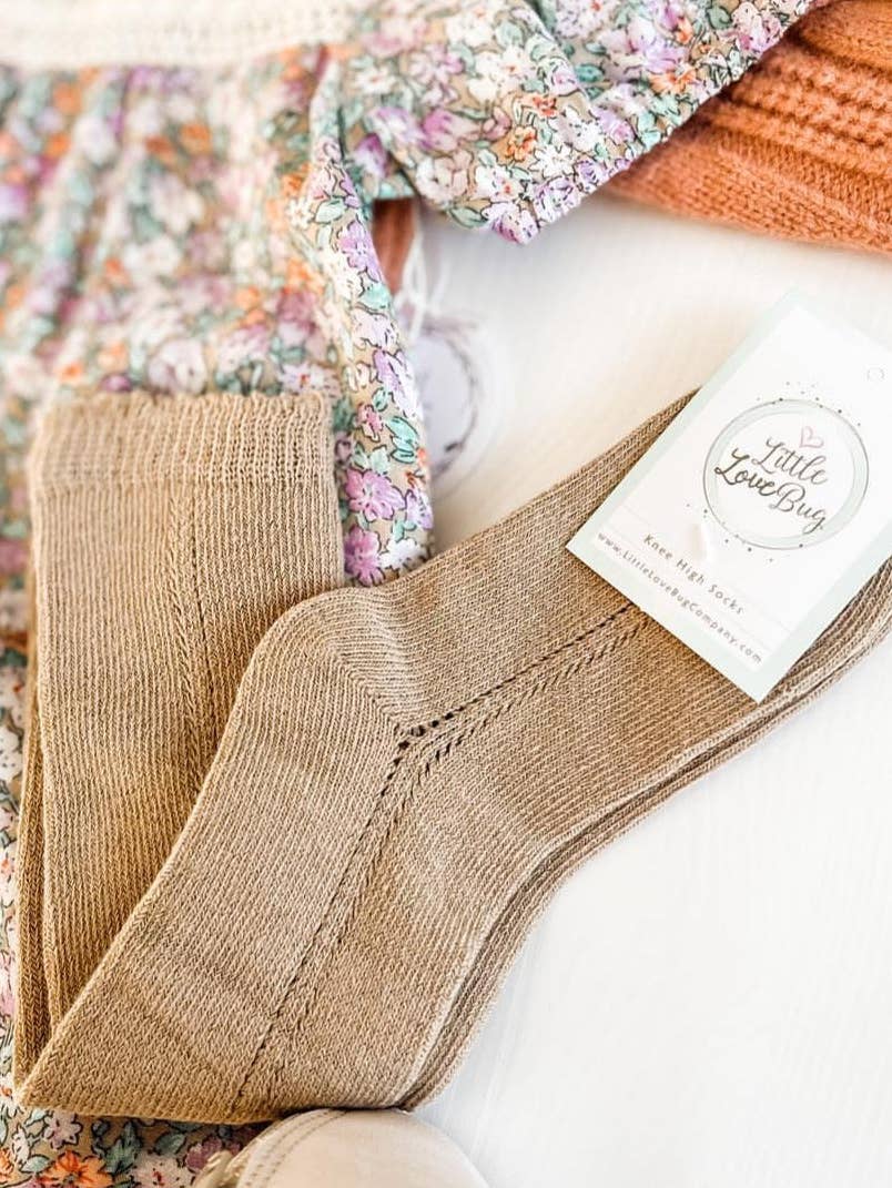 LLB Eyelet Knee High Socks