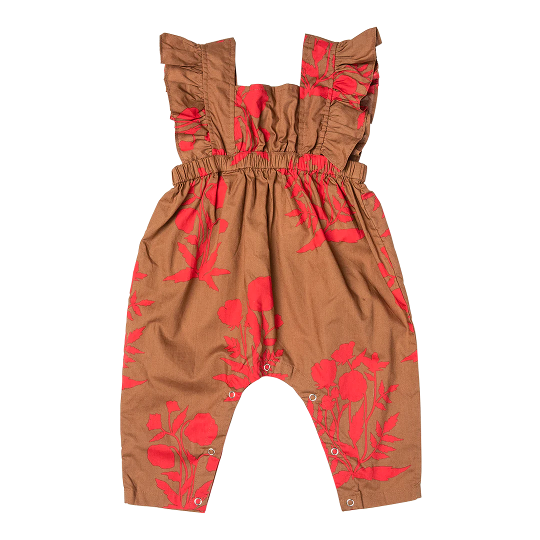 Pink Chicken June Jumper- Latte Botanical