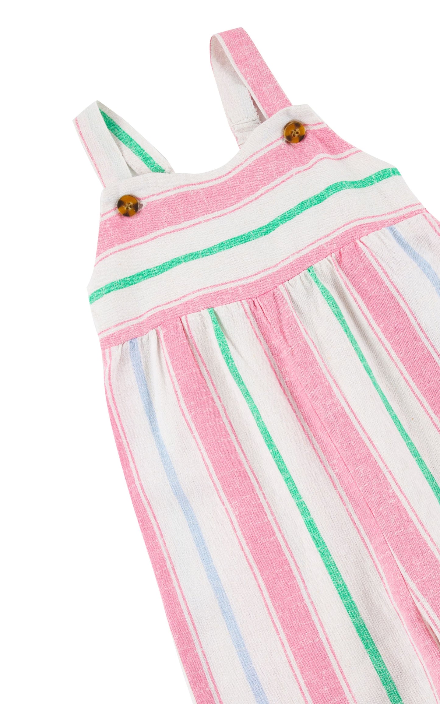 Stripe jumpsuit with Pocket