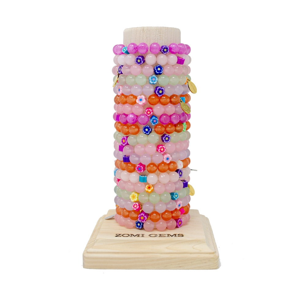 Flower Bead Bracelet