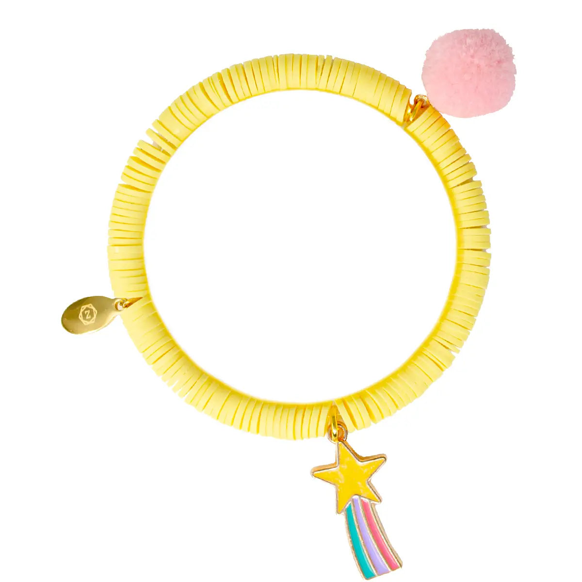 Bright Pom Pom Bracelet