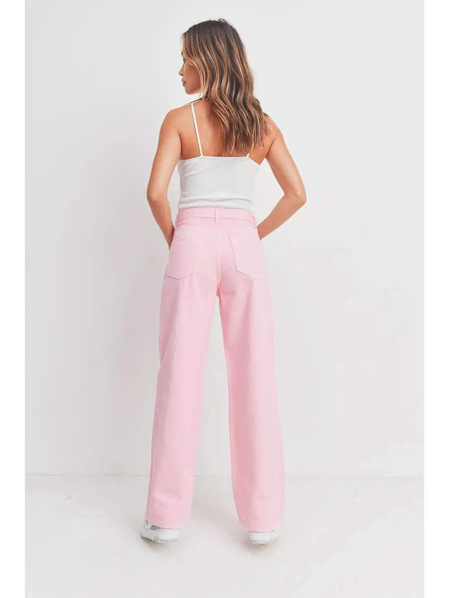 Retro Wide Straight Denim