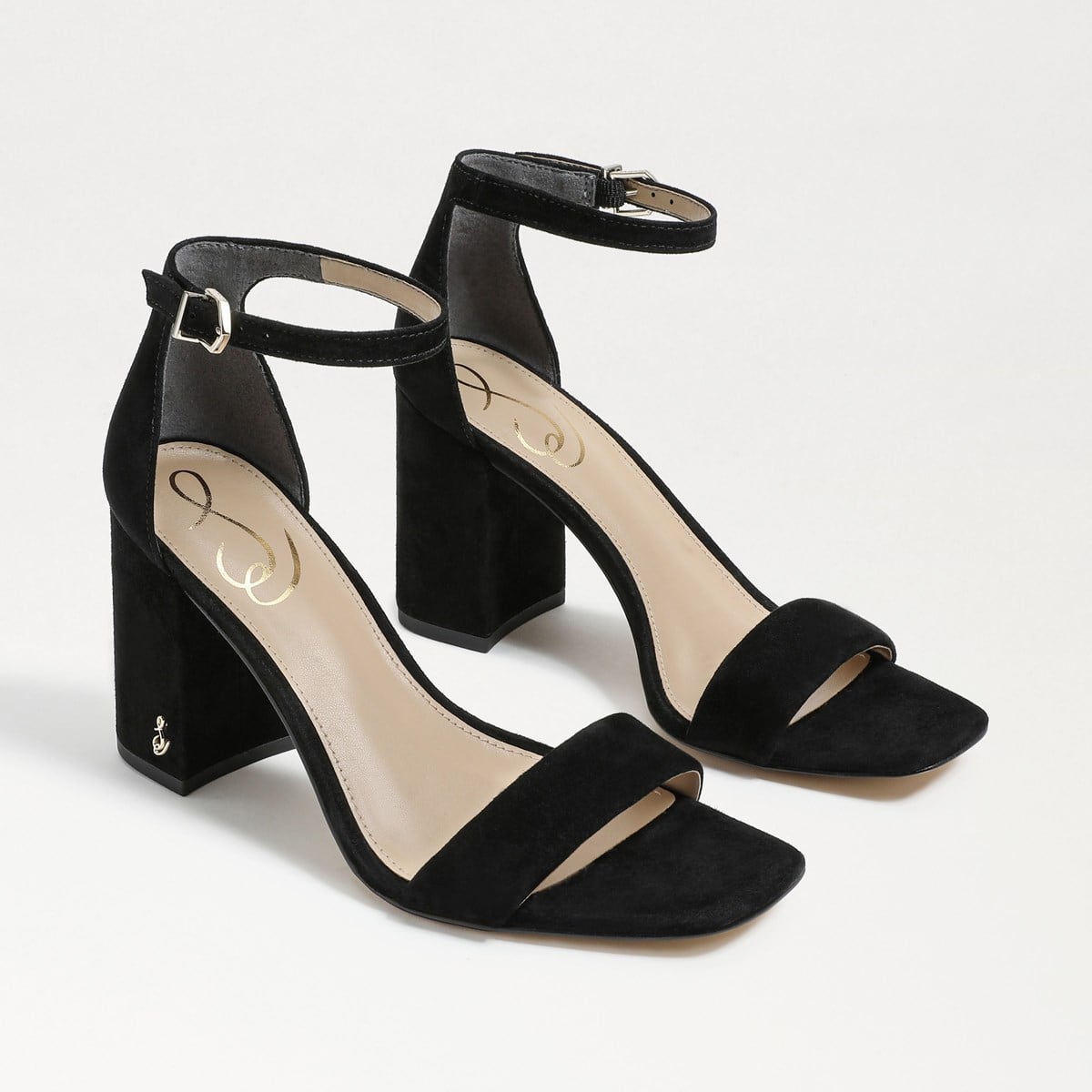 Sam Edelman Daniella Block Heel Sandal--Black – Wren Willow