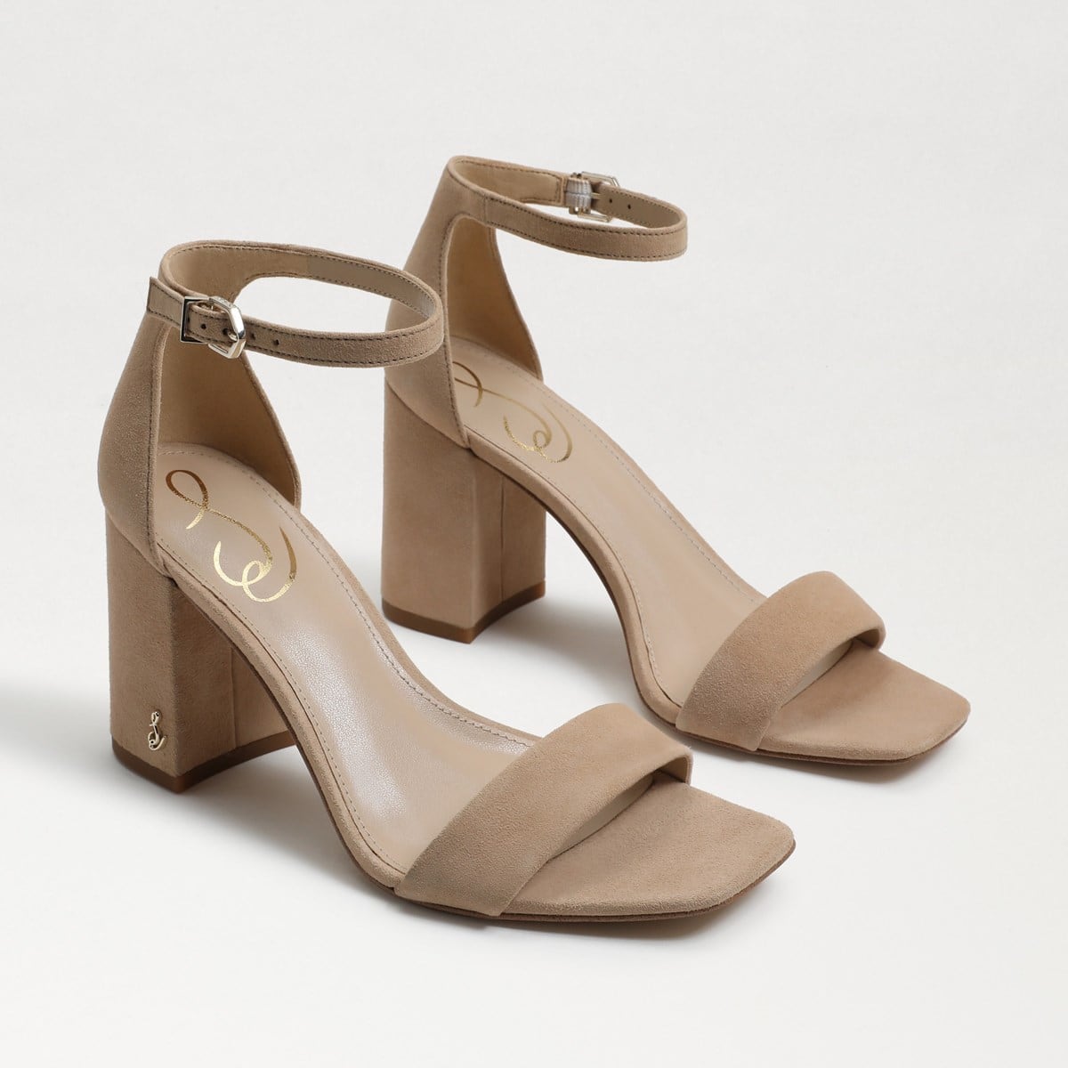 Sam Edelman Daniella Block Heel--Oatmeal Suede
