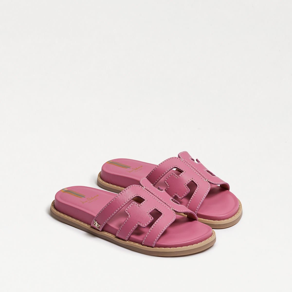 Sam Edelman Valeri Kids Slide Sandal--Carmine Rose