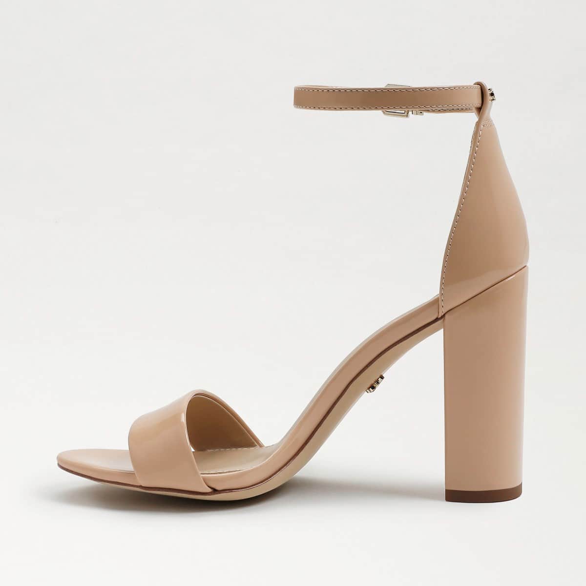 Sam Edelman Yaro Block Heel Sandal--Beige Blush Patent