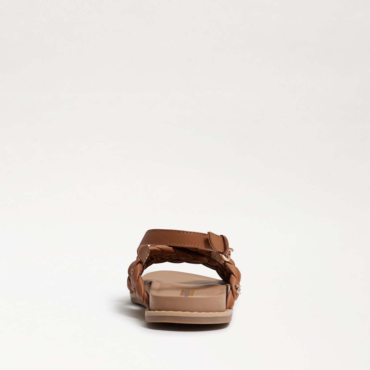 Sam Edelman Vita Kids Braided Sandal--Lt Cuoio Brown Leather