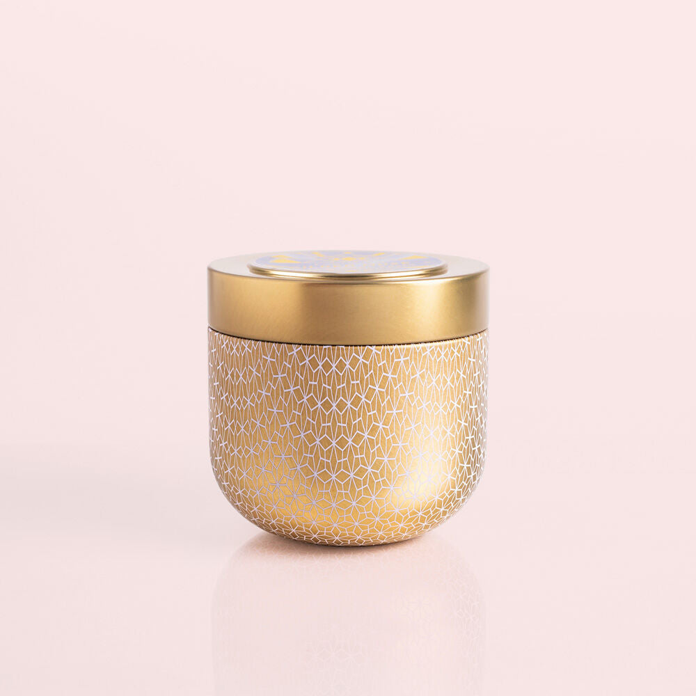 Capri Blue Exotic Blossom & Basil Gilded Tin