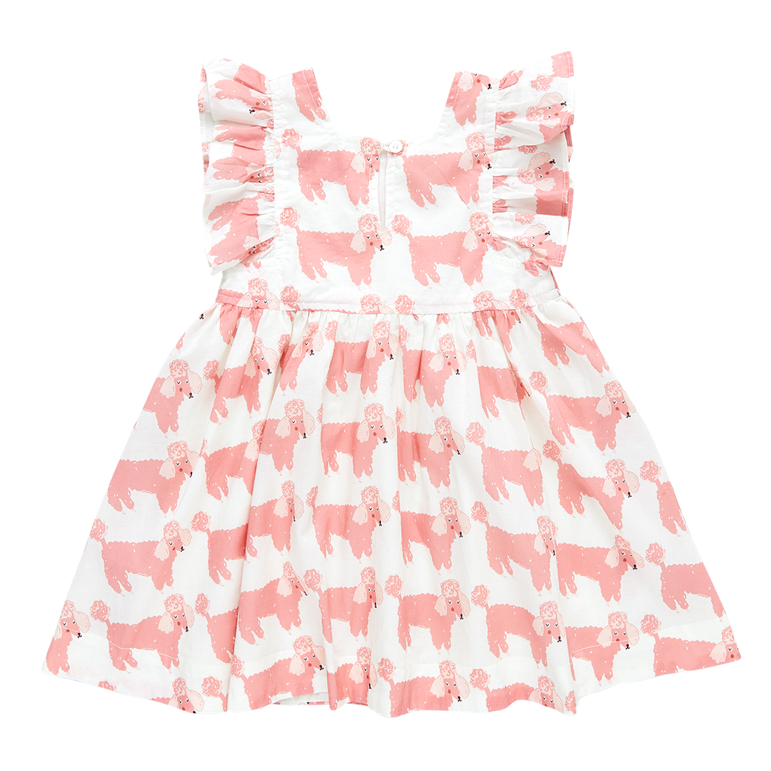Pink Chicken Elsie Dress - Poodle Party