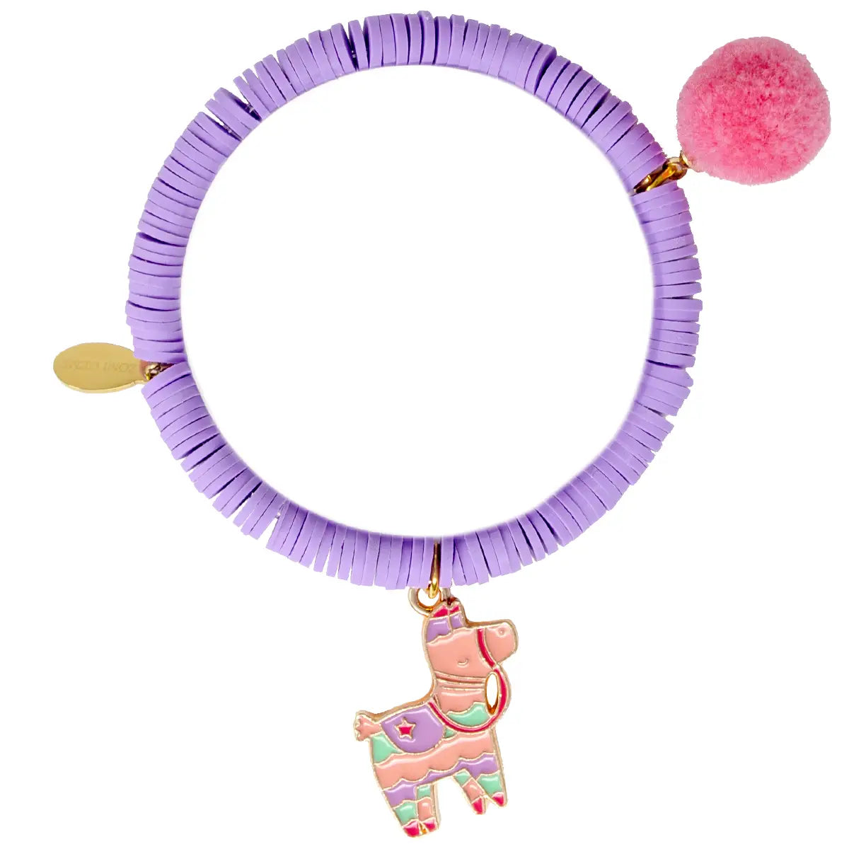 Bright Pom Pom Bracelet