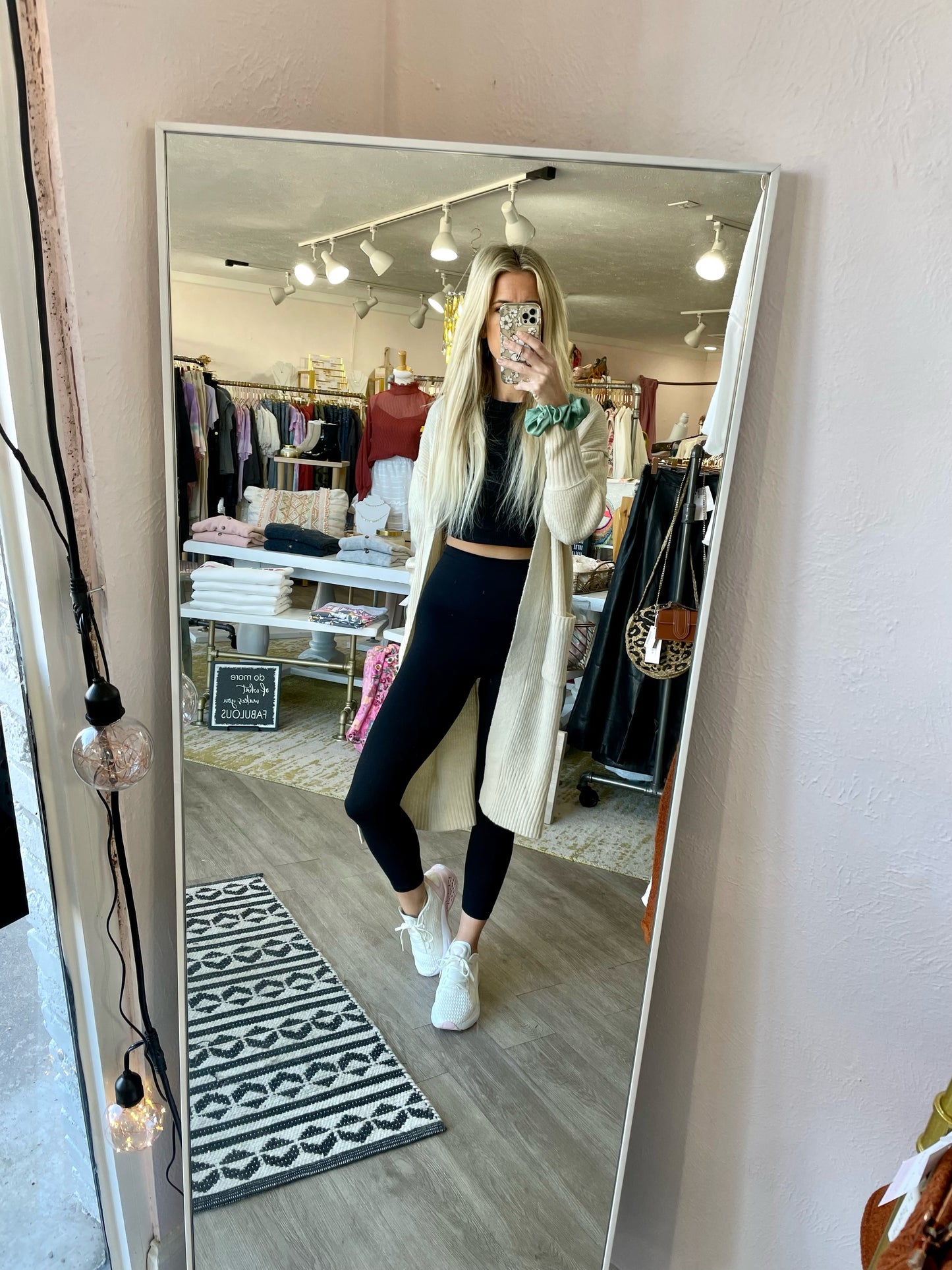 Neutral Maxi Cardigan