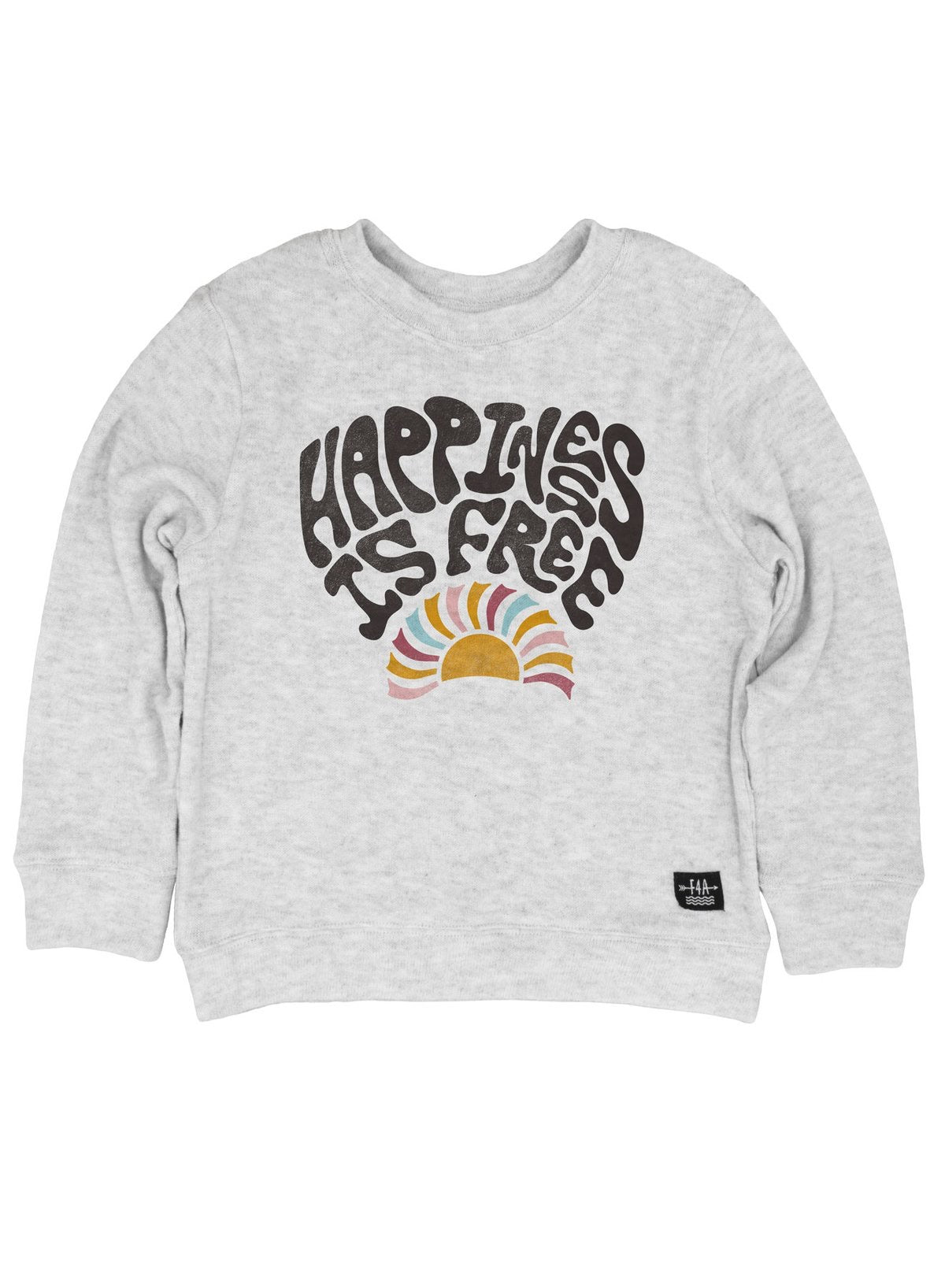 Happiness Is Free Hacci Pullover