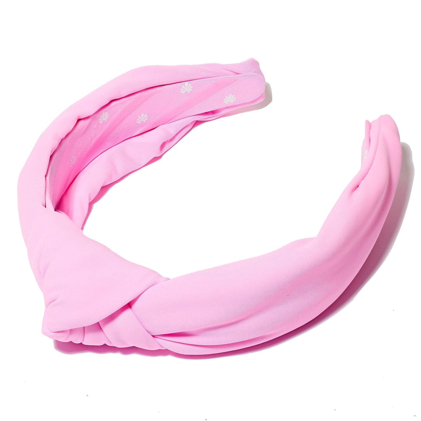 Lele Sadoughi Girls Bubblegum Neoprene Knotted Headband