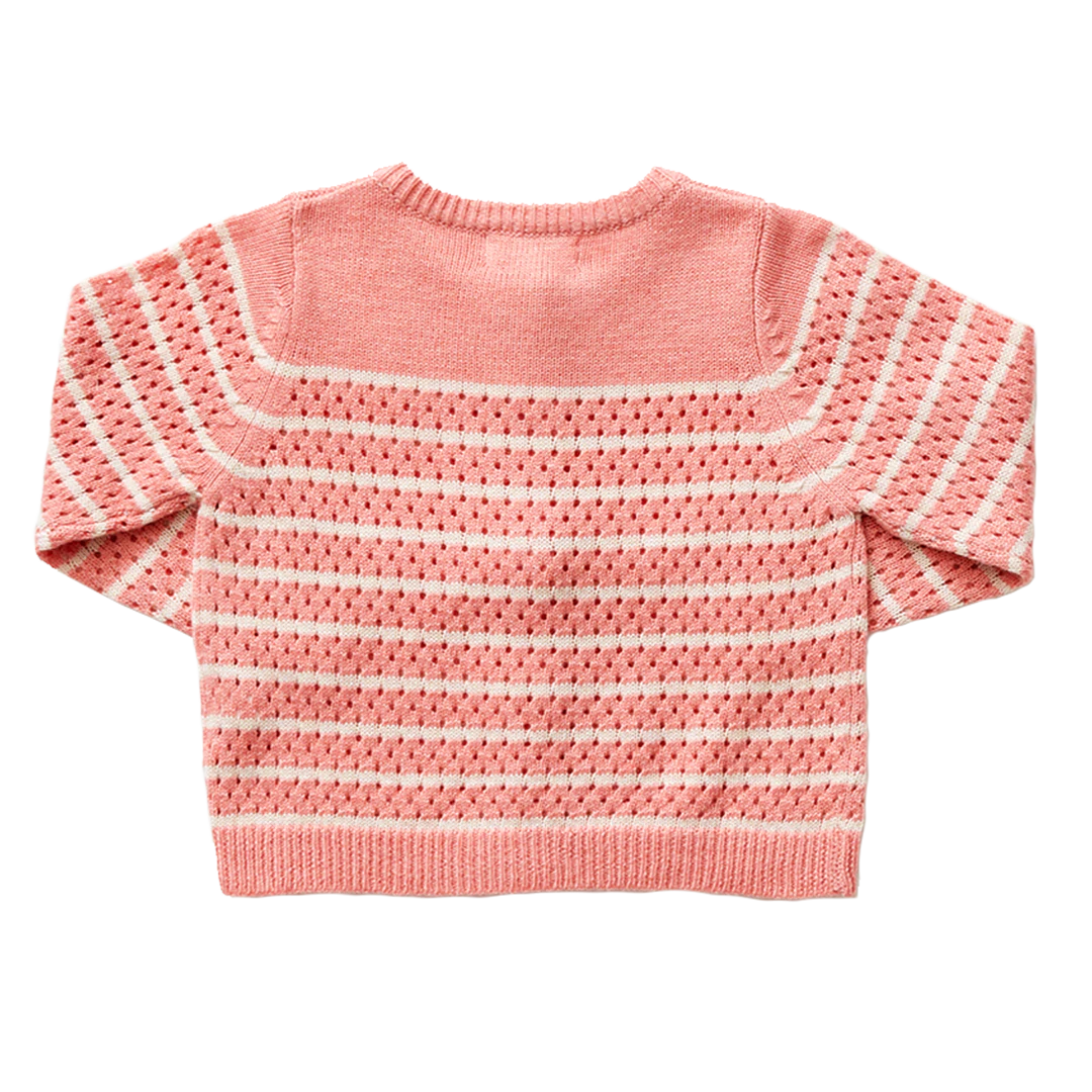 Pink Chicken Maude Stripe Sweater