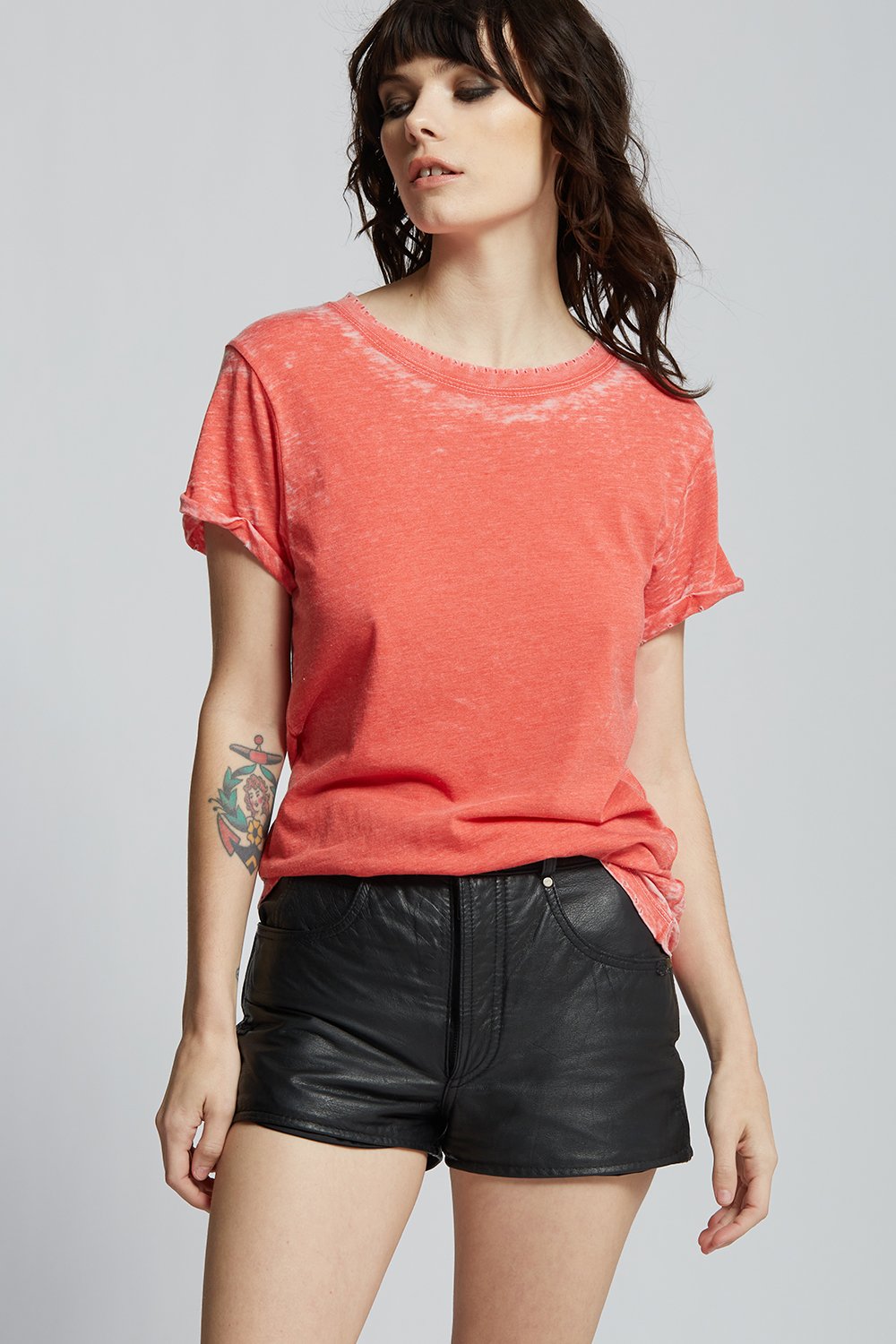 Recycled Karma Distressed Tee