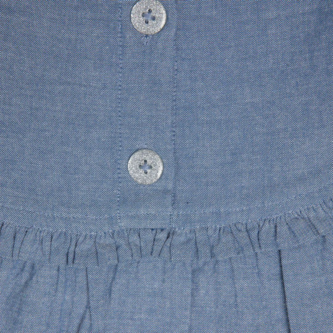Pink Chicken Rowan Top- Chambray