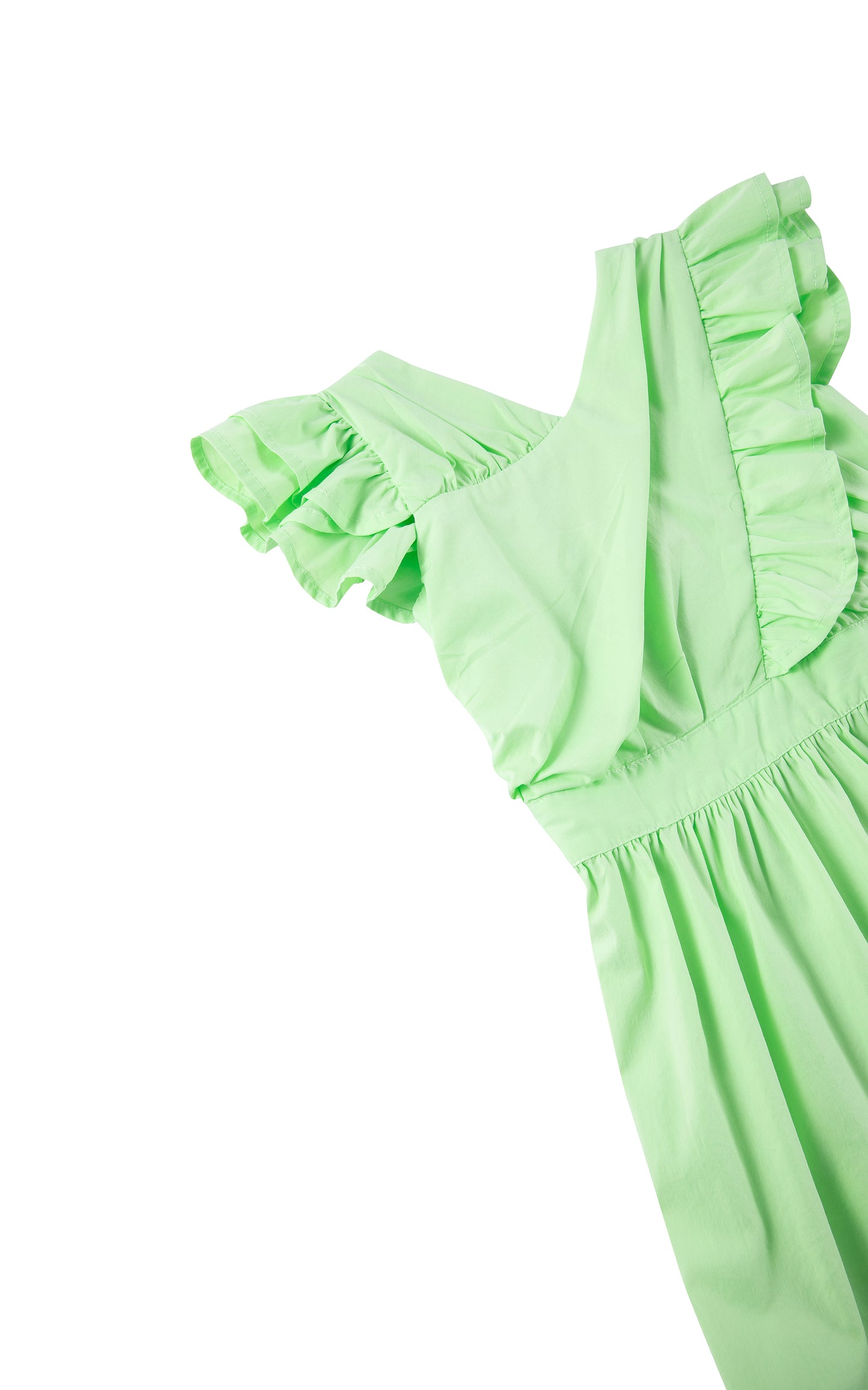 Wrap Ruffle Dress