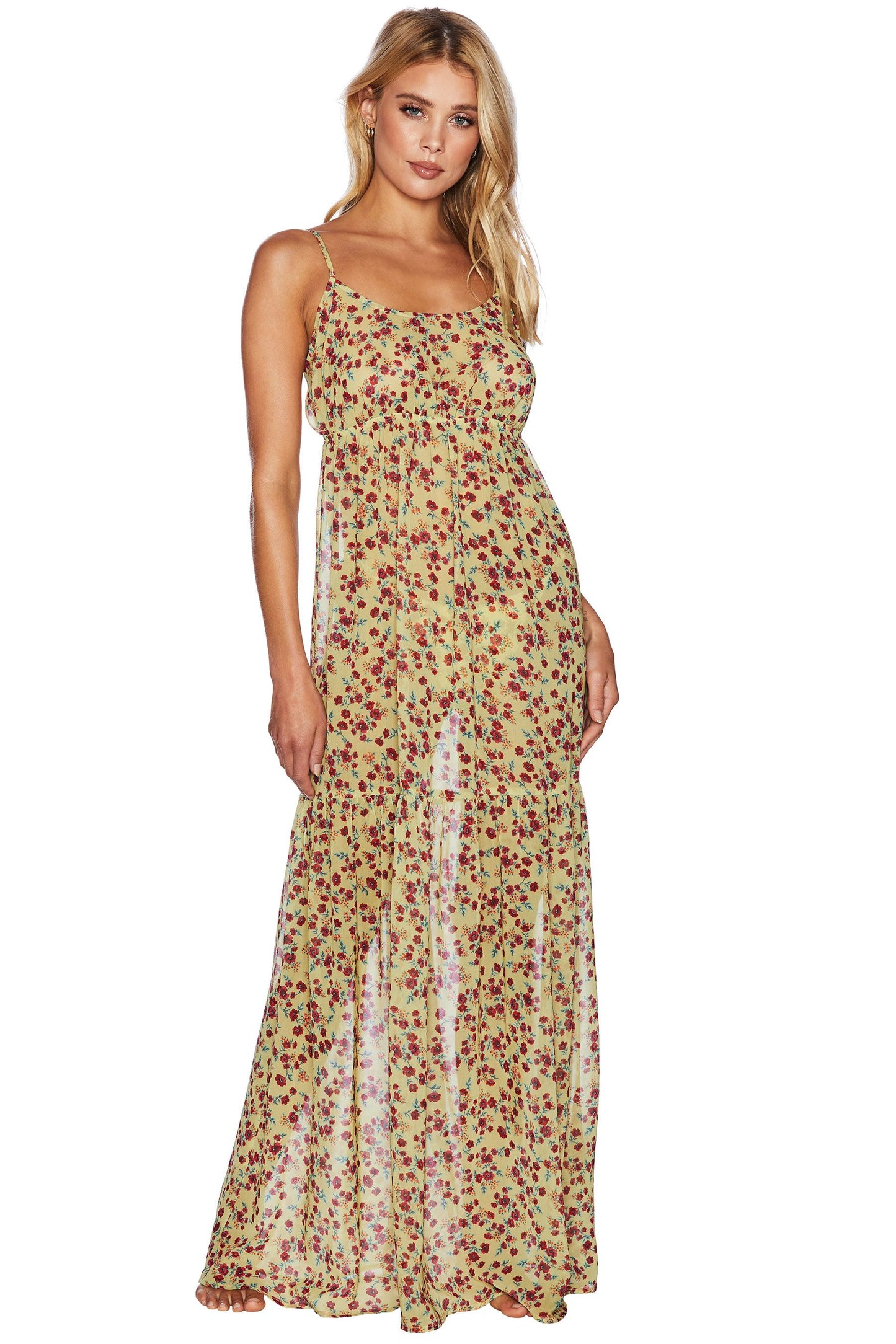 Beach Riot Malia Dress California Buttercup