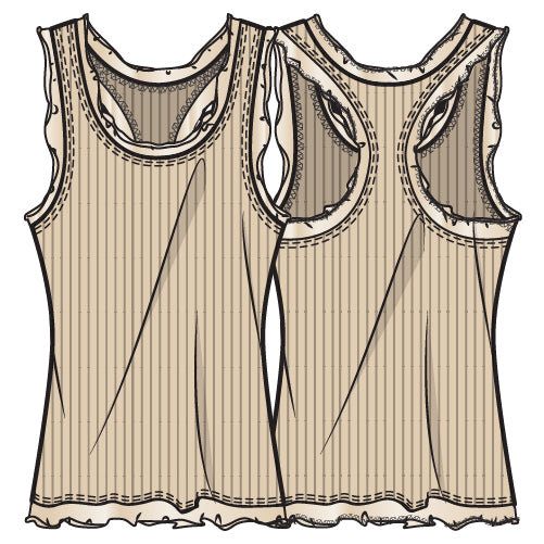 Truce Racetrack Back Tank