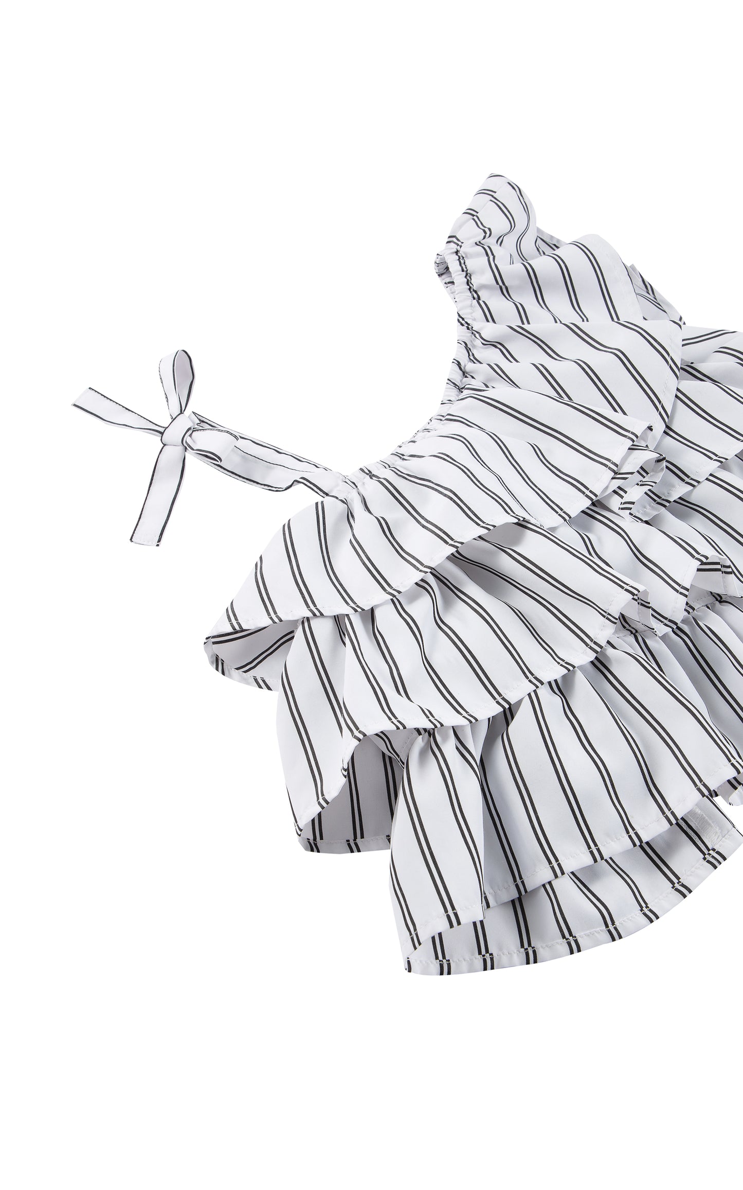 Habitual Asymmetrical Ruffle Top