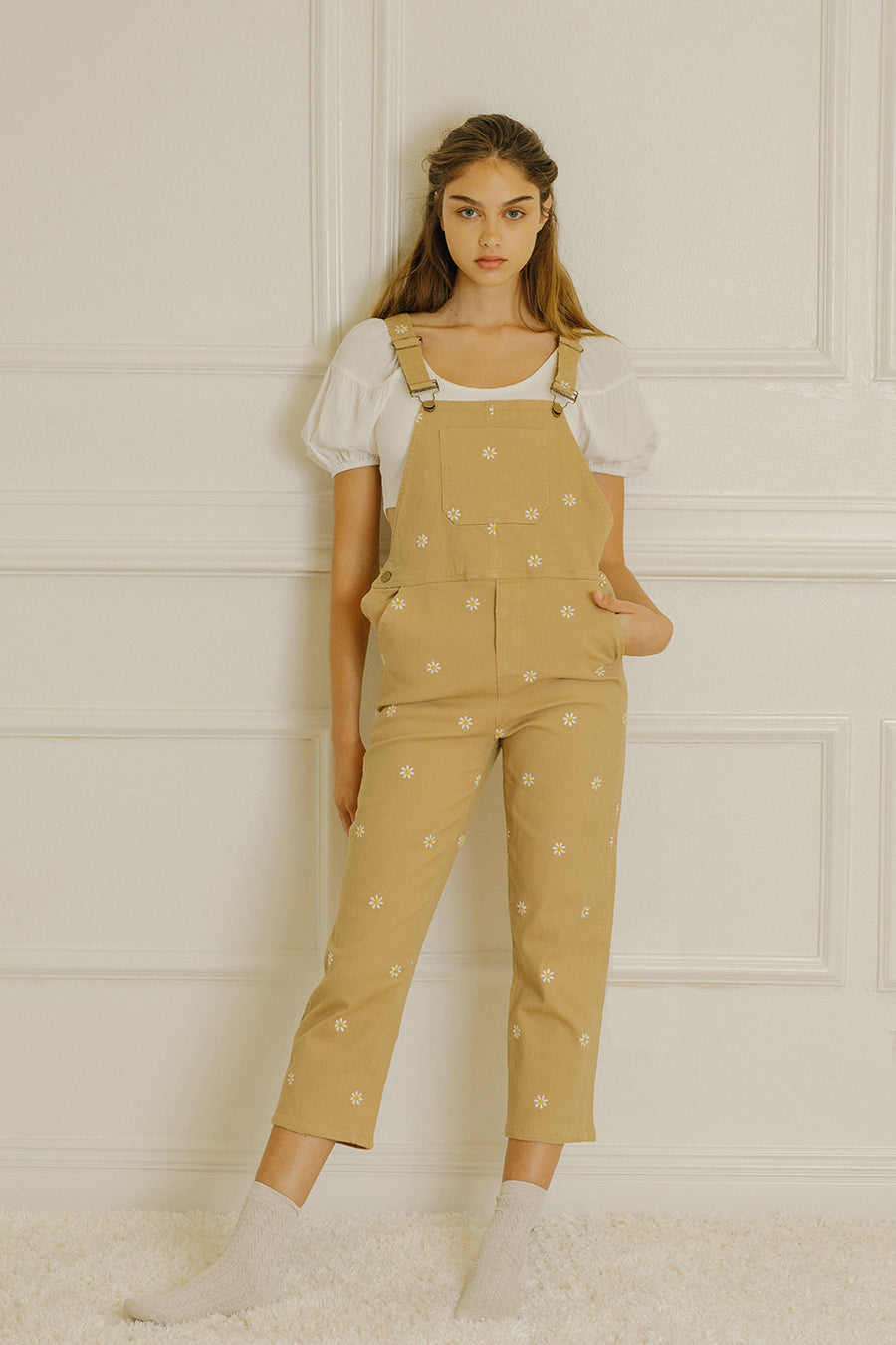 Daisy Floral Overalls