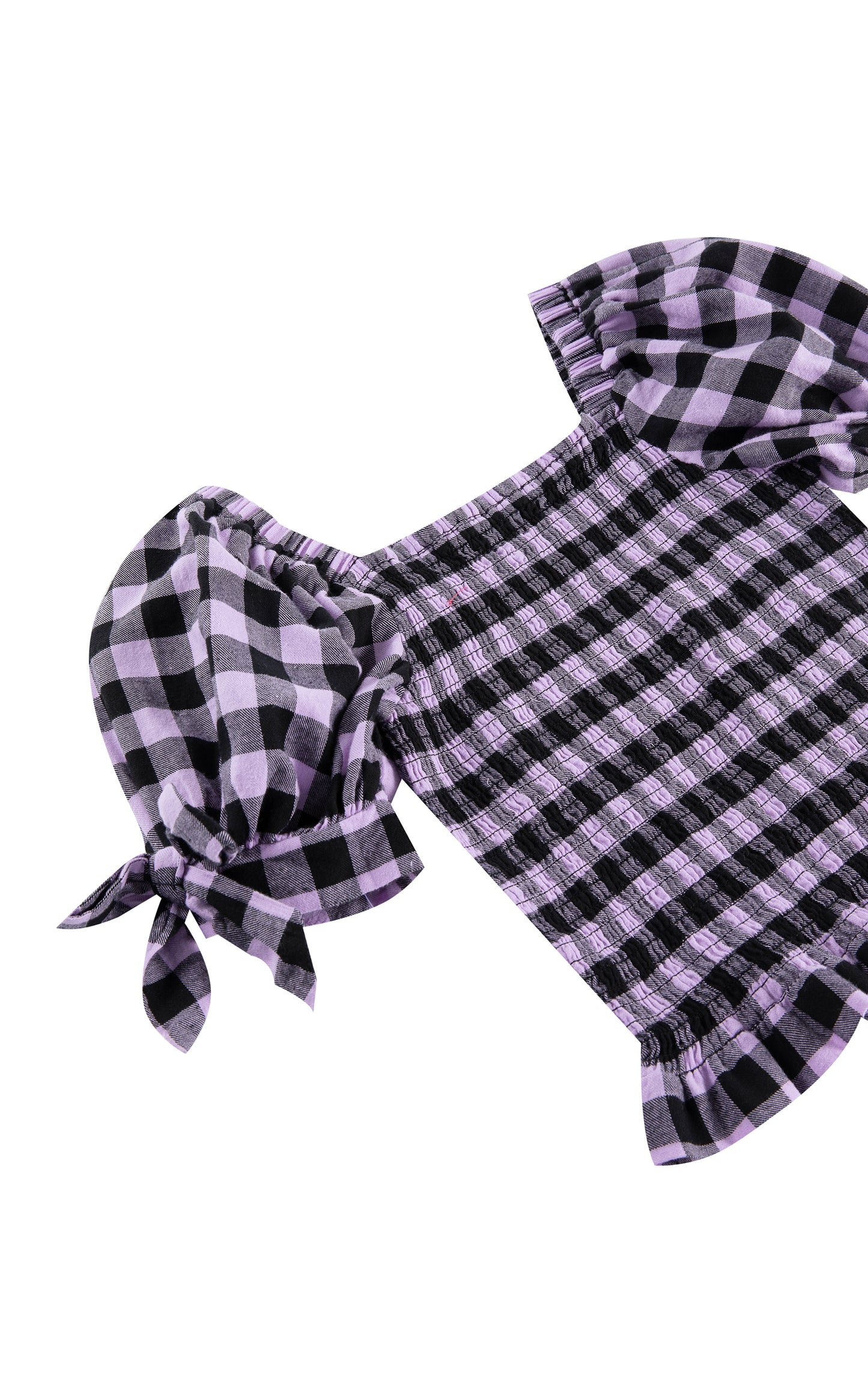 Habitual Puff Sleeve Smocked Top