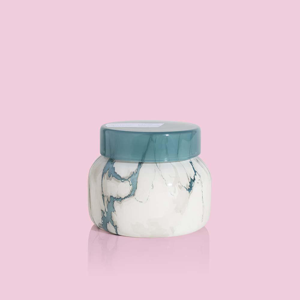 Volcano Modern Marble Petite Jar, 8oz