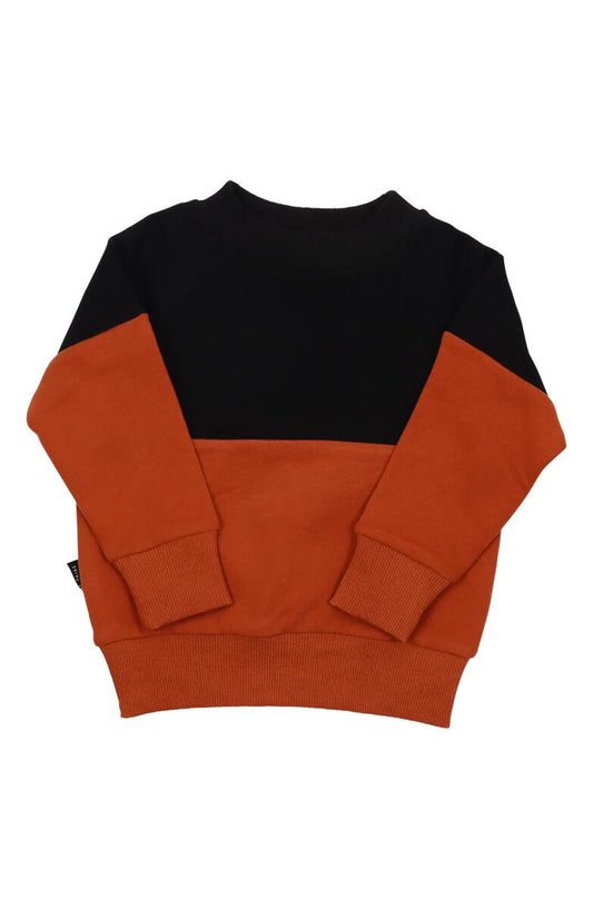 Tiny Tribe Horizontal Colourblock Sweat Top