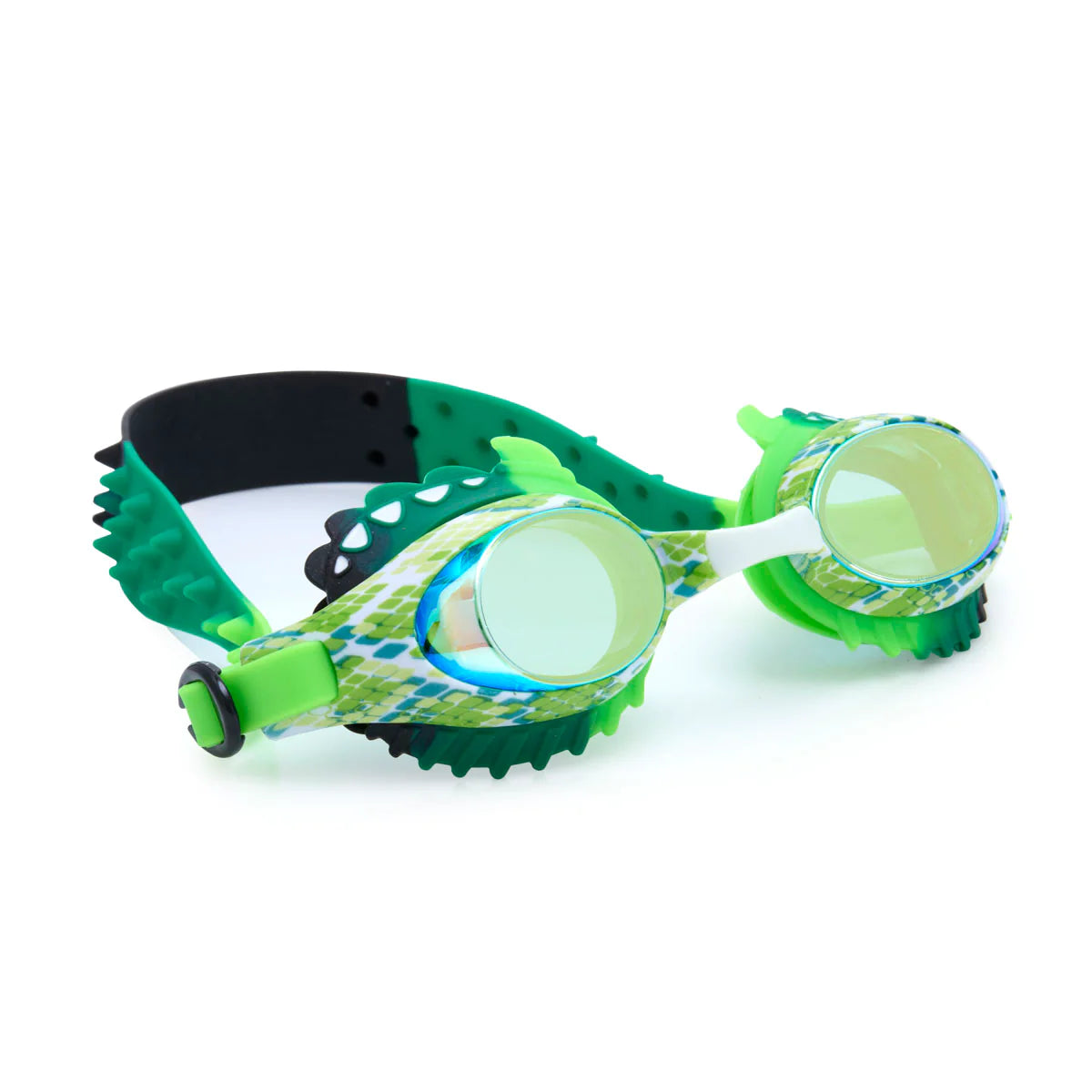 Sea Snake Green Serpent Swim Goggles