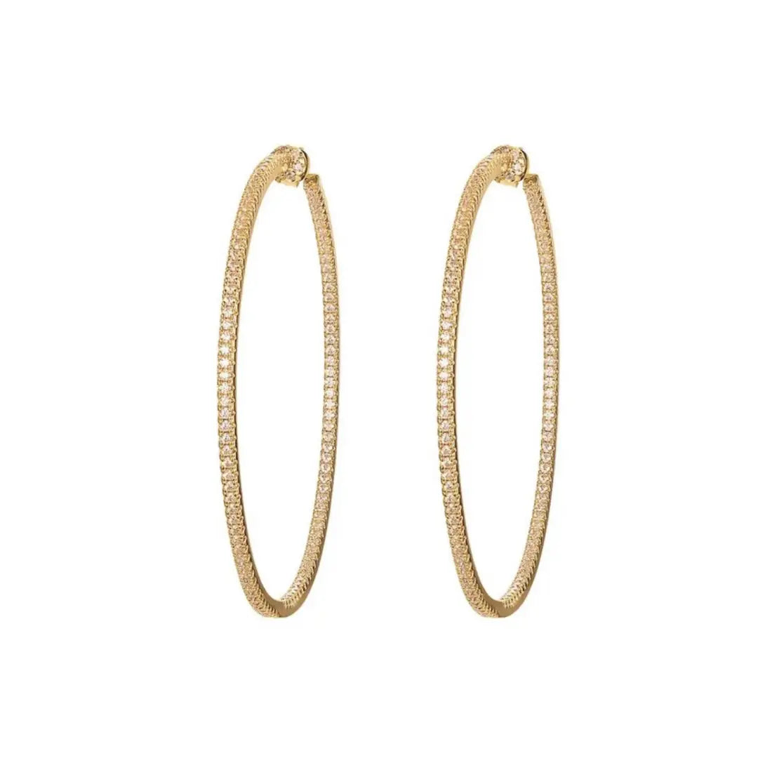Perfect Pave Earrings