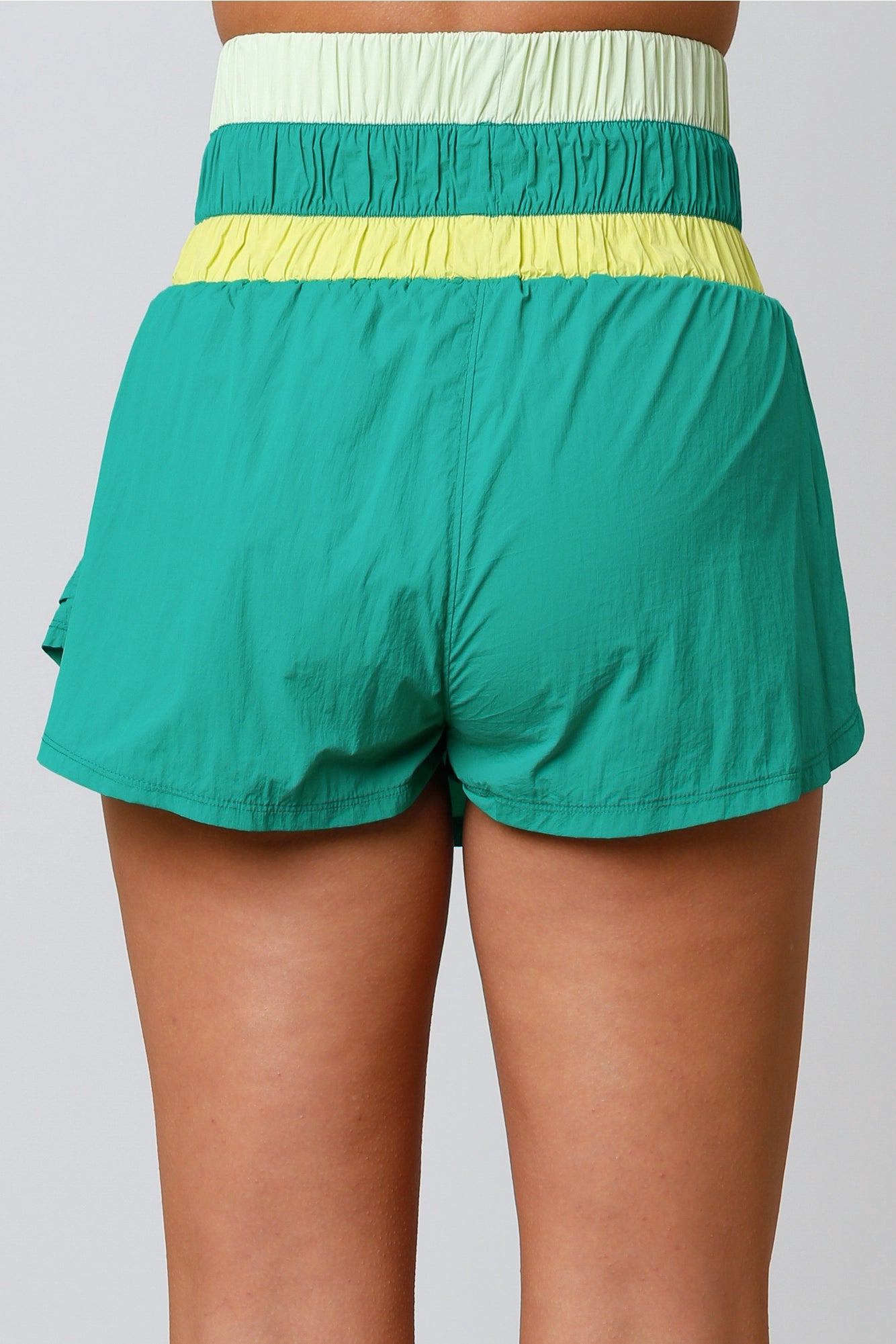 Color Block Sporty Shorts