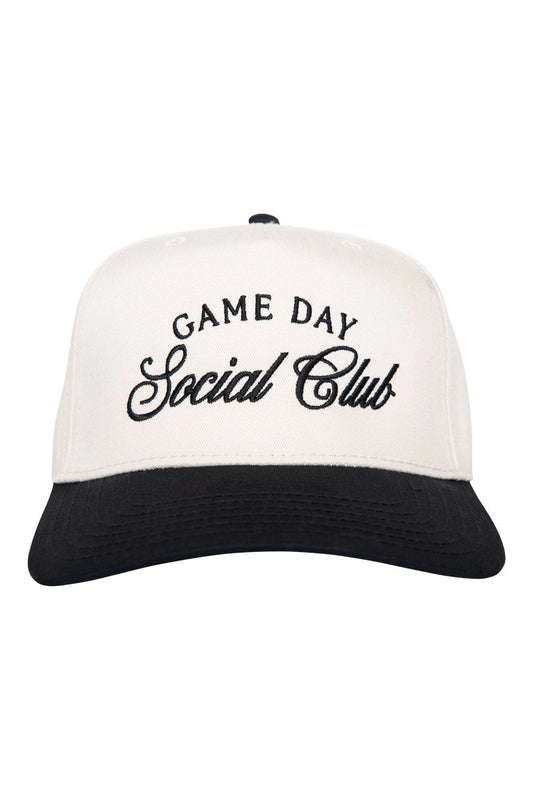 Black & Tan Game Day Social Club Hat
