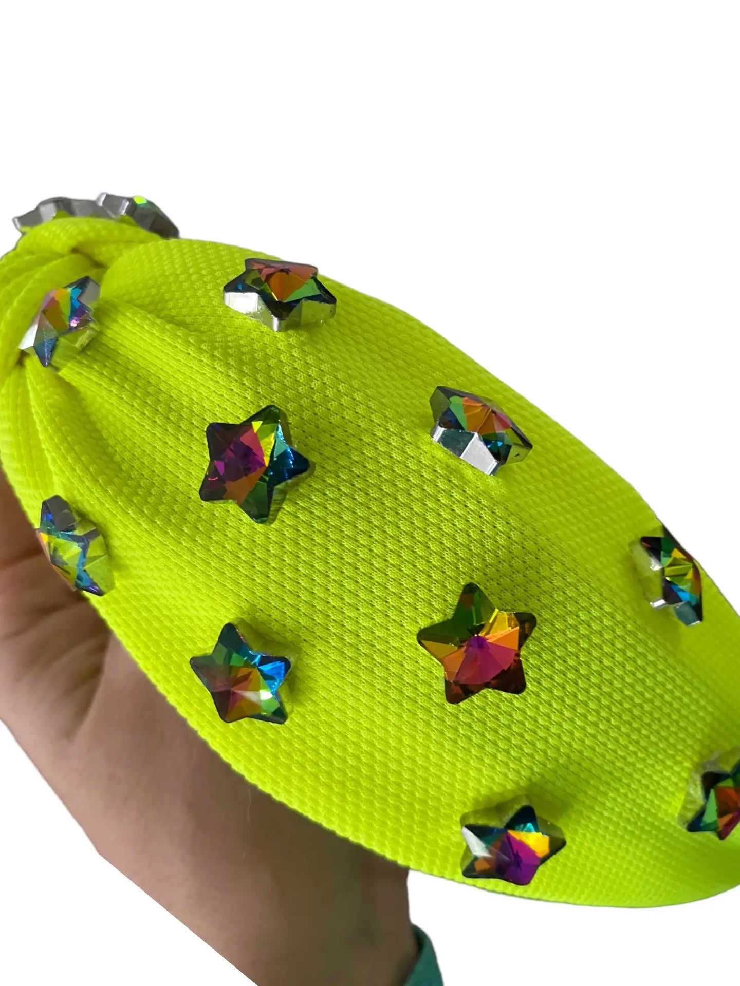 Bright Green Star Headband