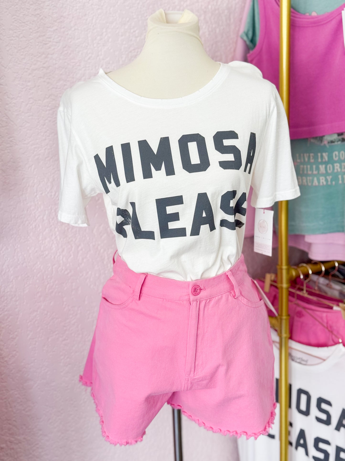 Mimosa Please Boyfriend Graphic Tee
