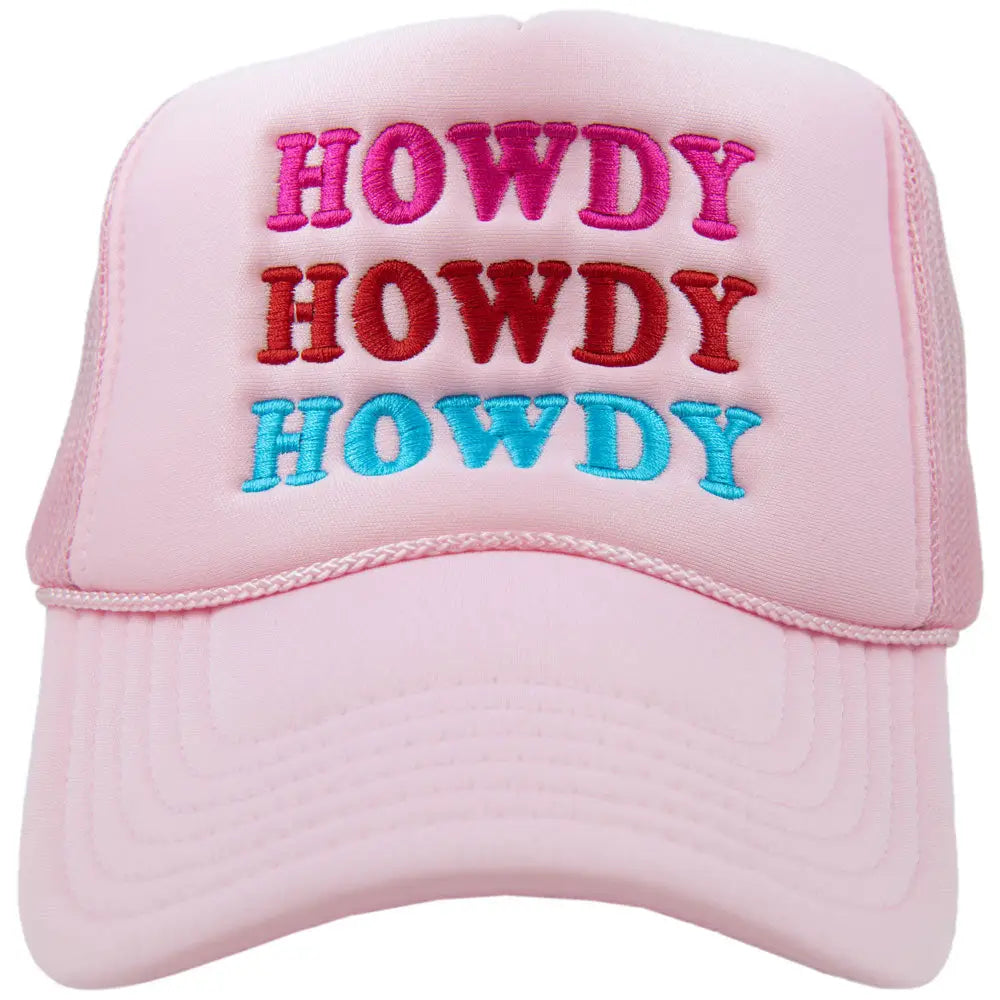 Howdy Howdy Howdy Foam Trucker Hat