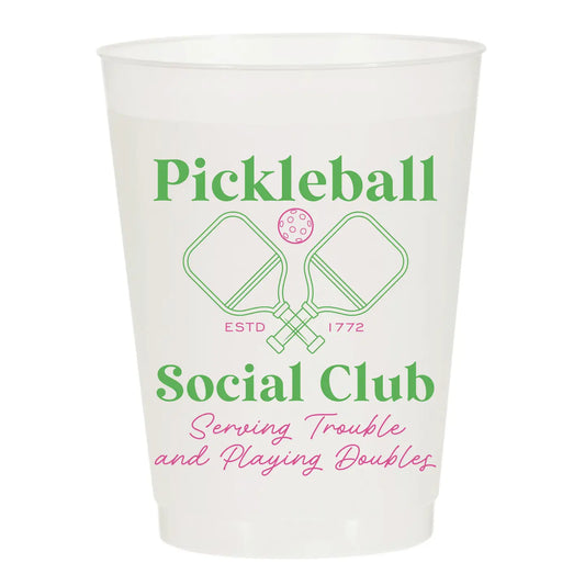 Pickleball Social Club Cups