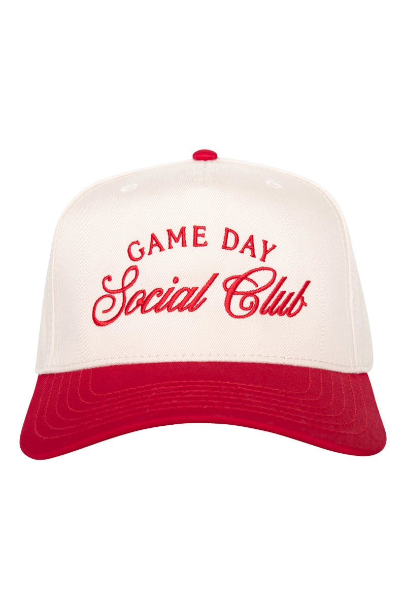 Red & Tan Game Day Social Club Hat