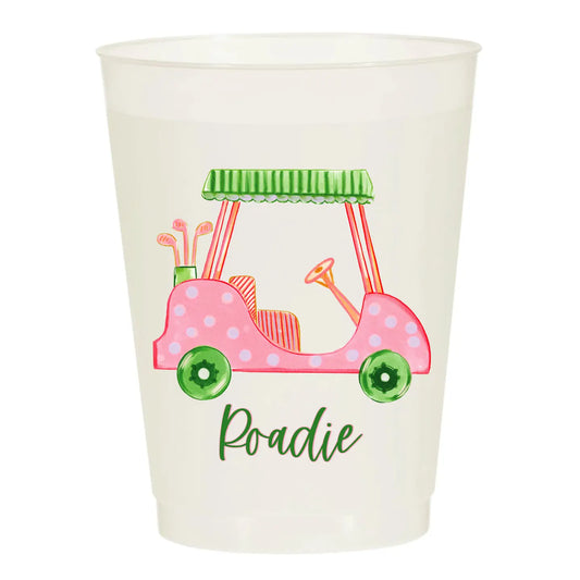 Roadie Pink Masters Frosted Cups