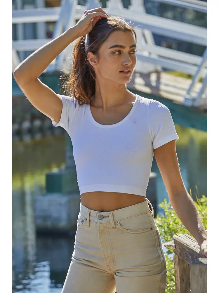 Seamless Everyday Knit Crop Top