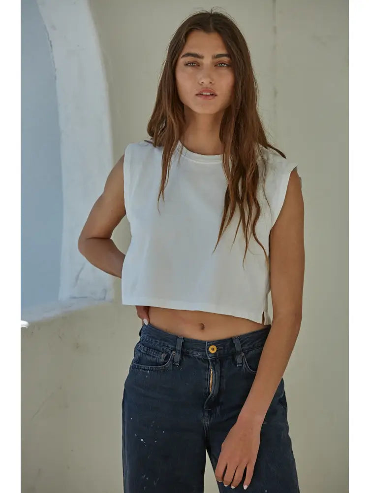 Solene Crop Tee