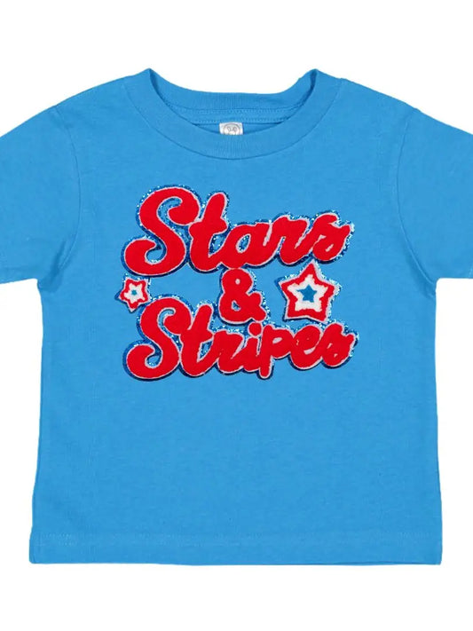 Stars and Stripes Patch Tee