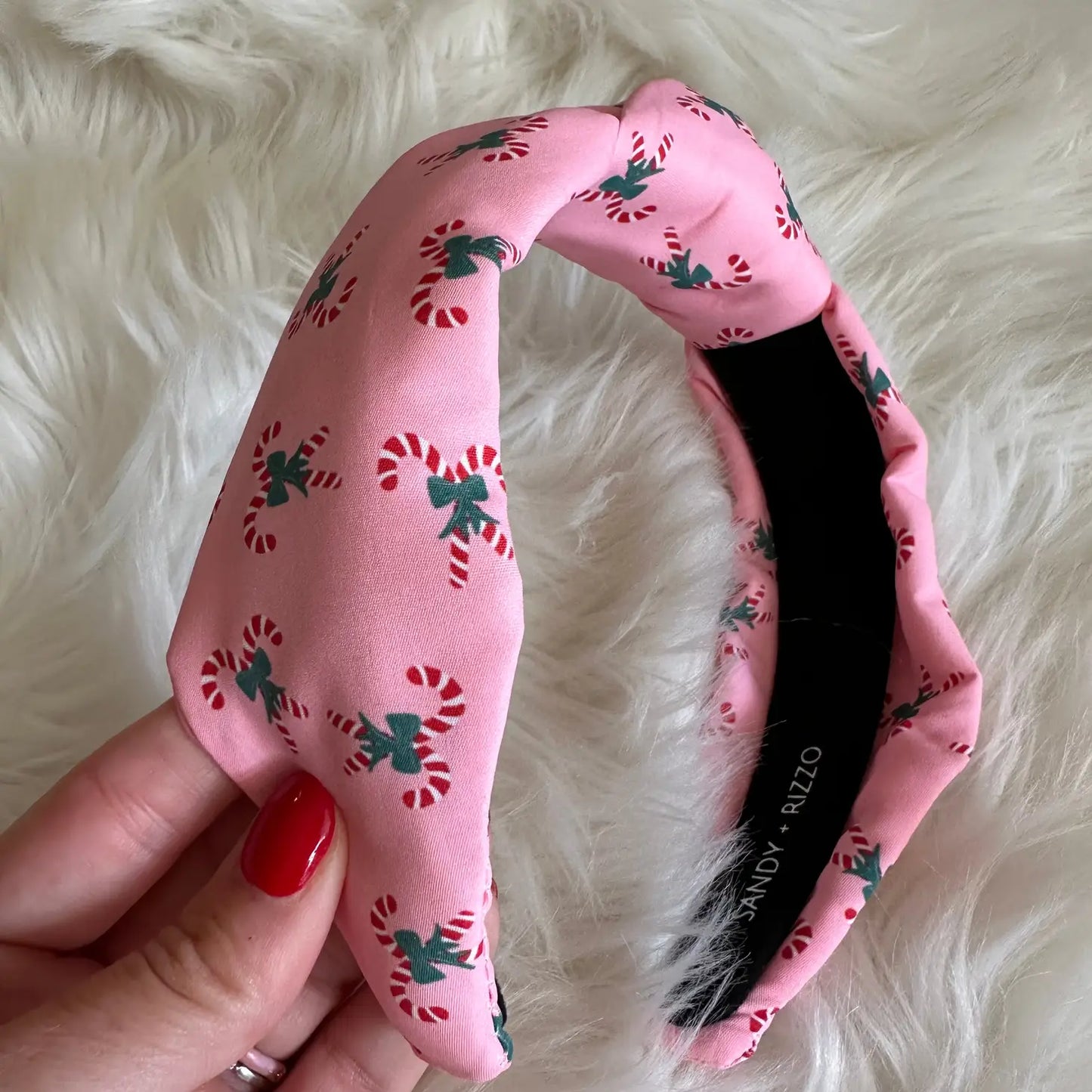Sweet Candy Cane Headband