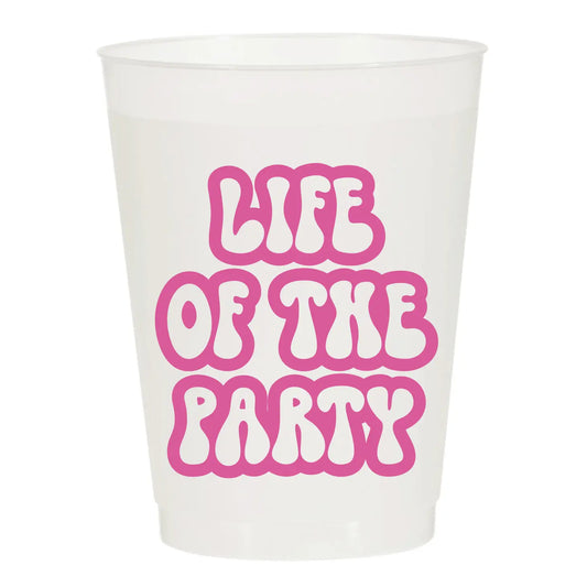 Life of the Party Frosted Cups