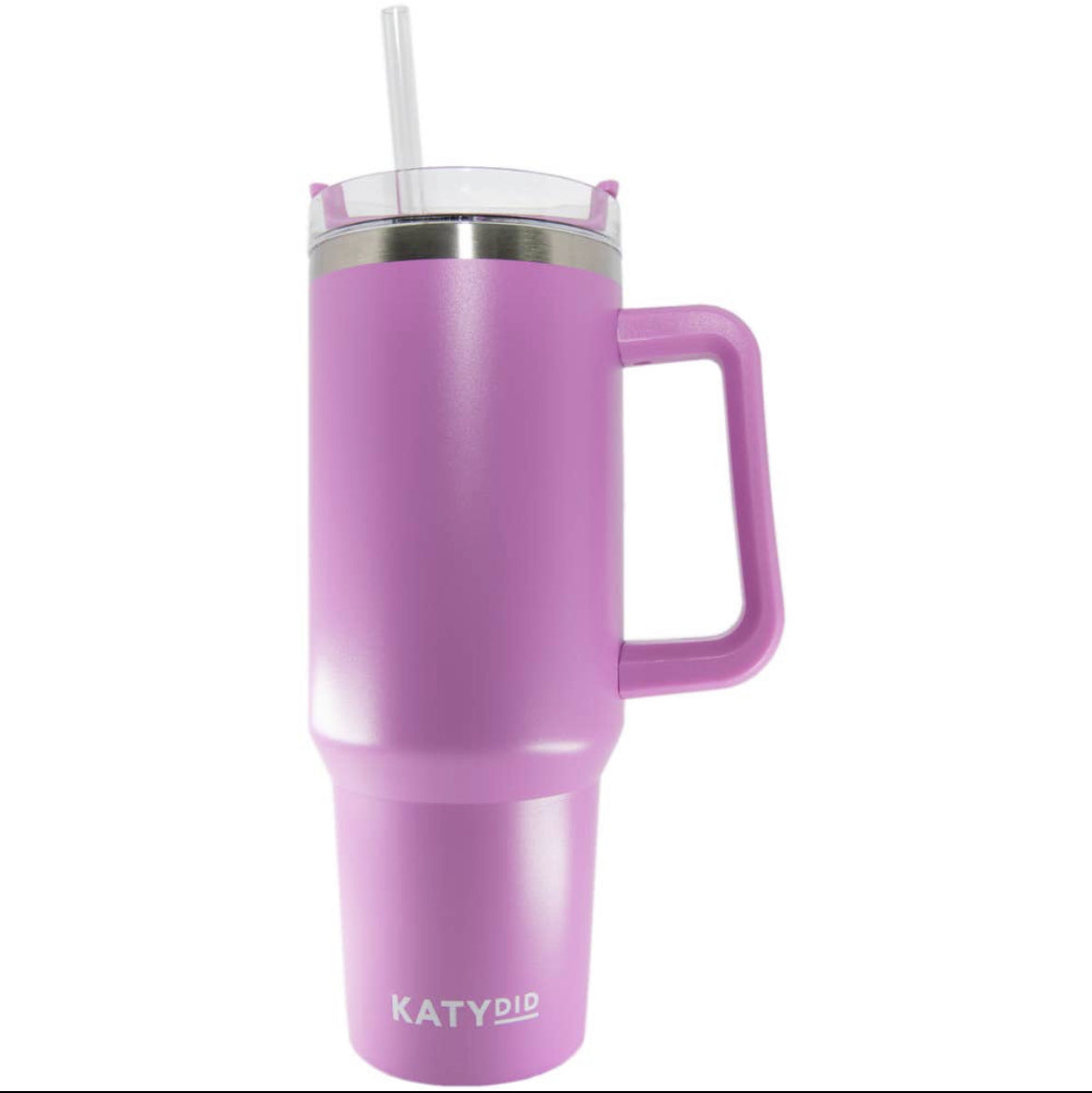 Tumbler Cup with Drinking Straw