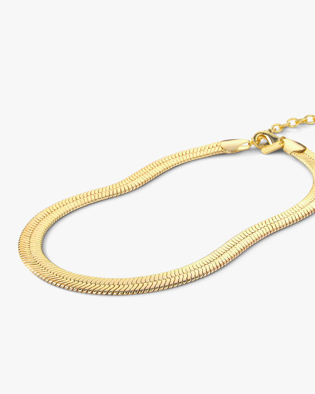 Mama Herringbone Chain Necklace