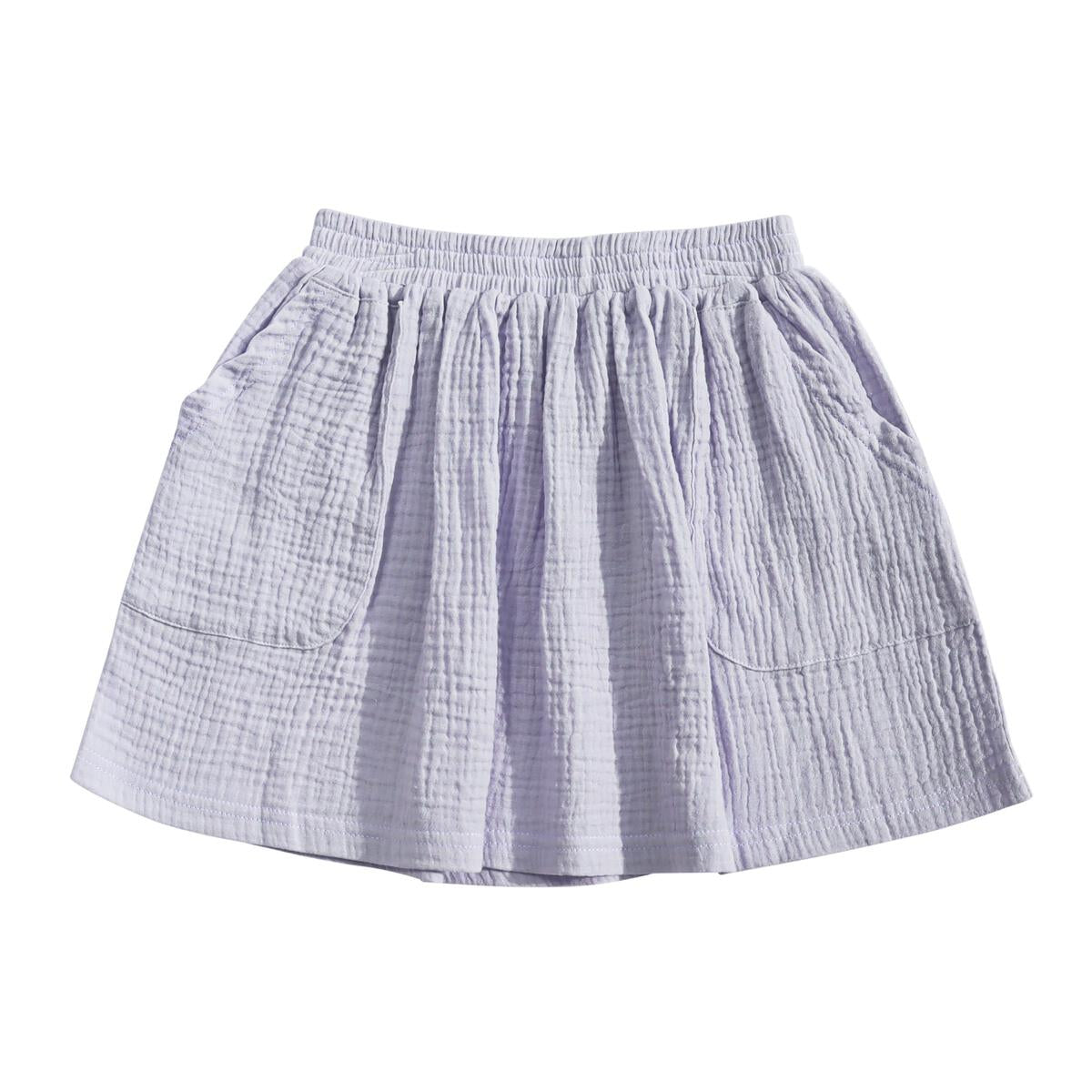 Woven Pocket Skirt