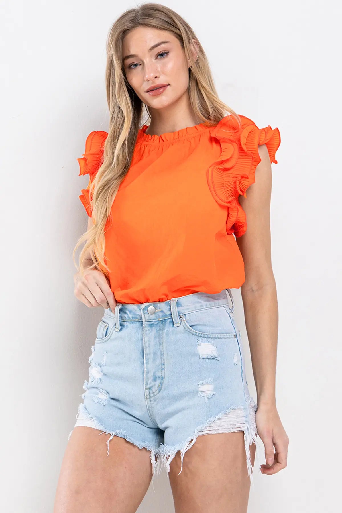 All the Ruffles Top